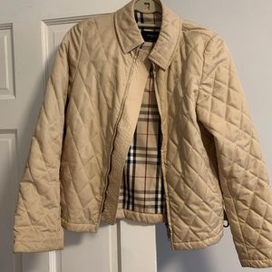 Burberry  quilted jacket
